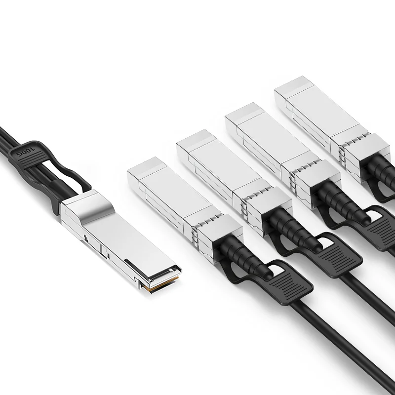 NSComm 40G QSFP+ to 4x10G SFP+ Direct Attach Copper Cable, PVC, up to 7m - Image 4
