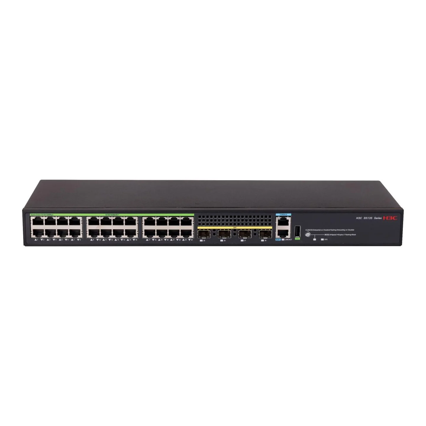 H3C S5136S-24T4X-EI-Q 24xGE + 4x10G Campus Switch