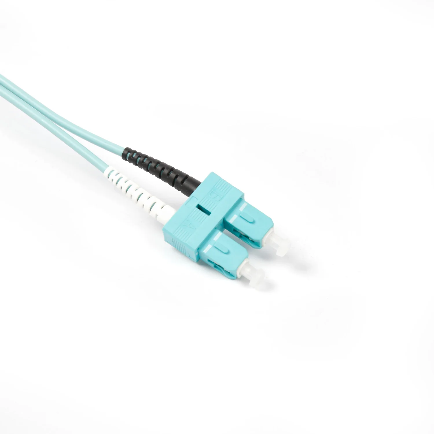 NSComm LC UPC to SC UPC Duplex Multimode(OM4) Fiber Patch Cable, 2 Fibers, 2.0mm OFNR - Image 5