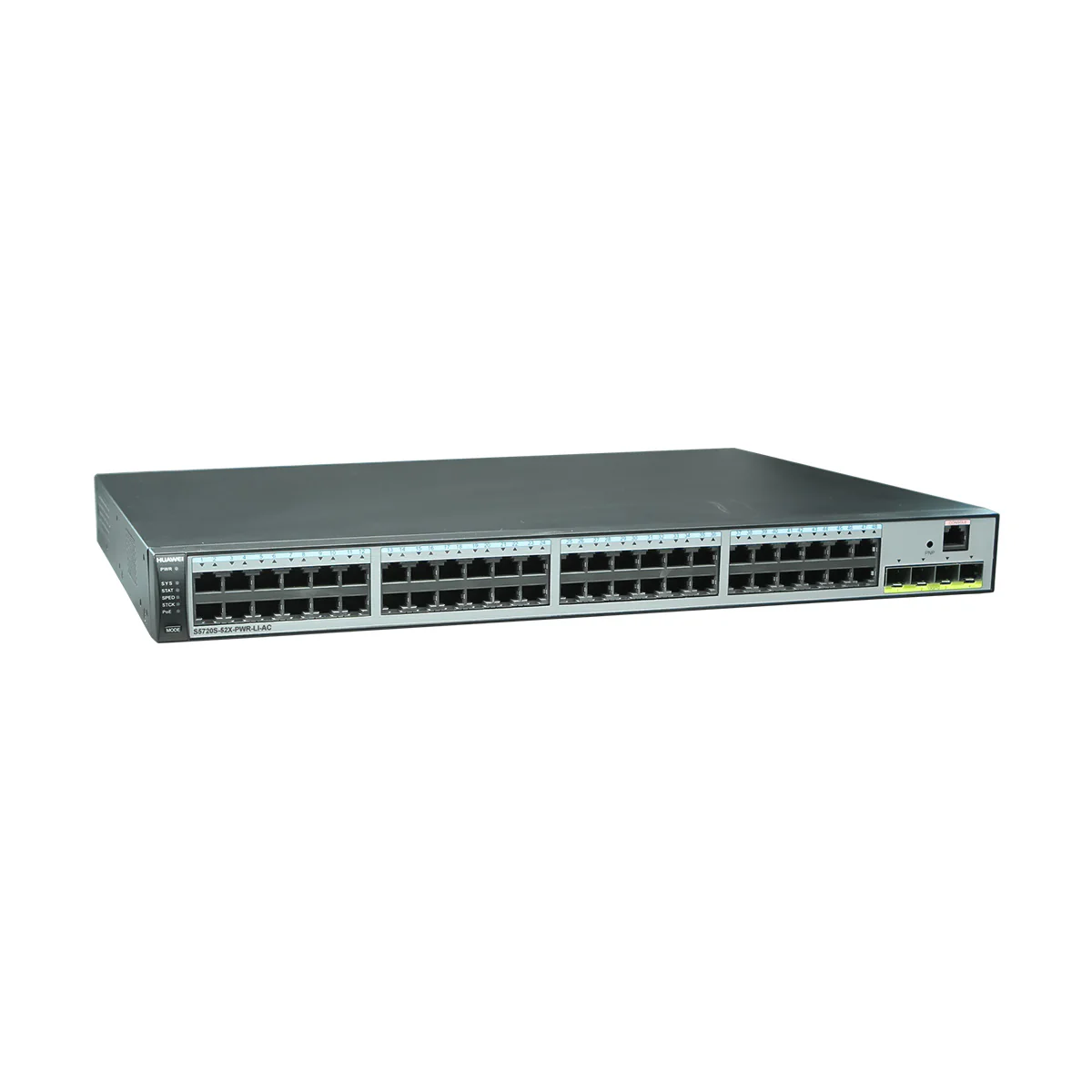 Huawei S5720S-52X-PWR-LI-AC 48×GE PoE+ & 4×10G SFP+ (370 W) AC Switch - Image 3