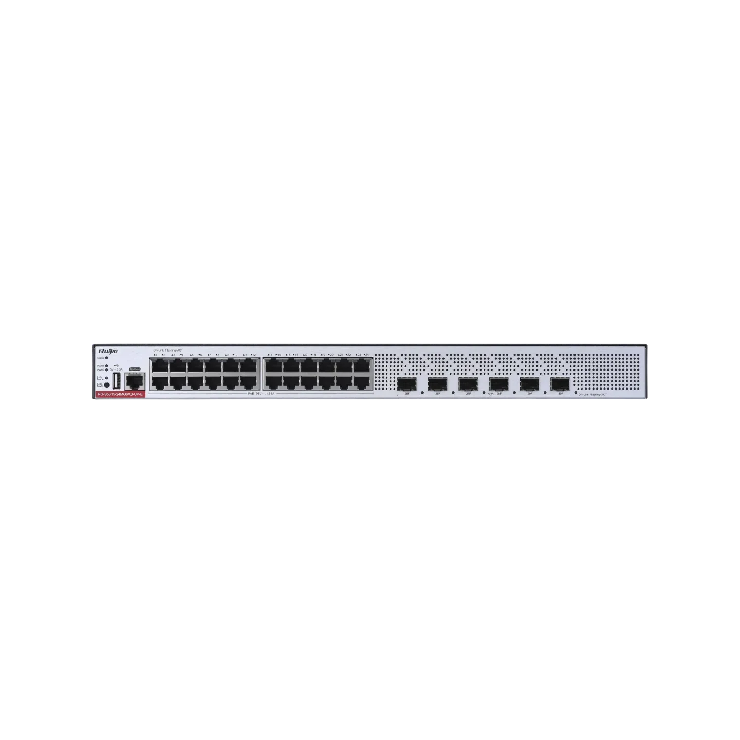 Ruijie RG-S5315-24MG6XS-UP-E 24×2.5G PoE+ & 6×10G SFP+ Uplink Switch - Image 3