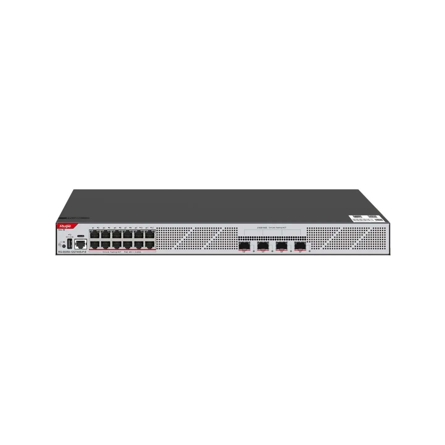 Ruijie RG-S5350-12GT4XS-P-E 12×Gigabit PoE+ & 4×10G SFP+ L2+ Switch - Image 2