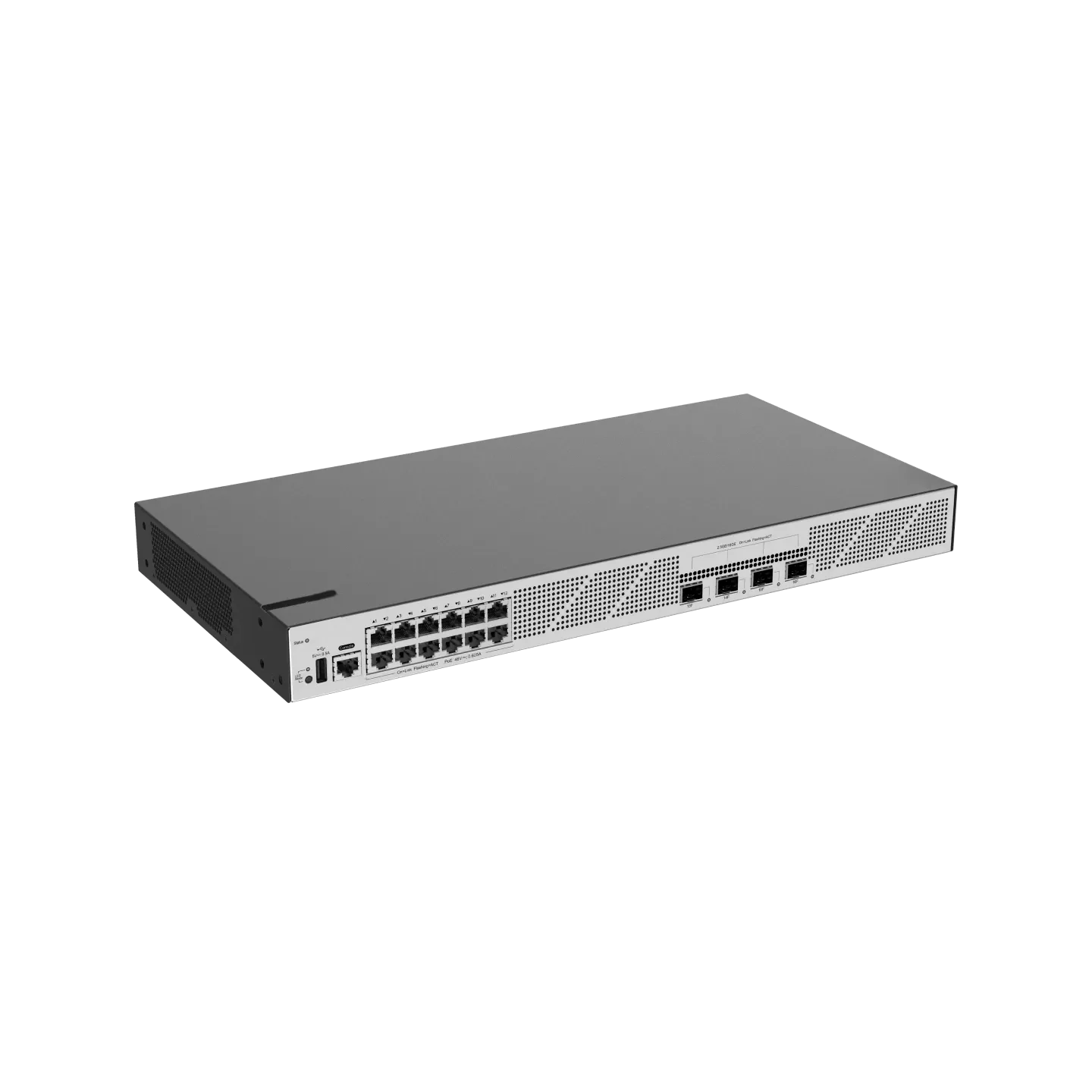 NSComm S5350-12GT4XS-P-E 12x1G (PoE+) & 4x10G SFP+ L3 PoE Switch - Image 3