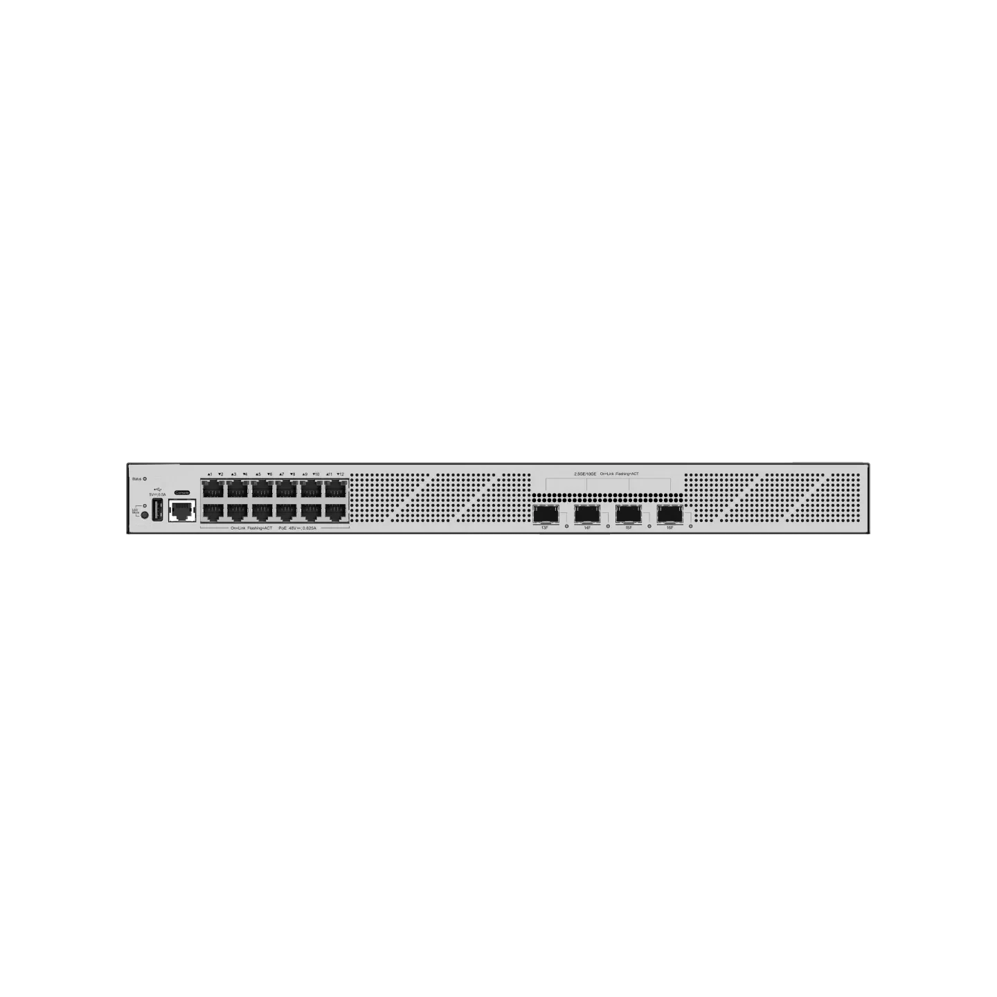 NSComm S5350-12GT4XS-P-E 12x1G (PoE+) & 4x10G SFP+ L3 PoE Switch - Image 4