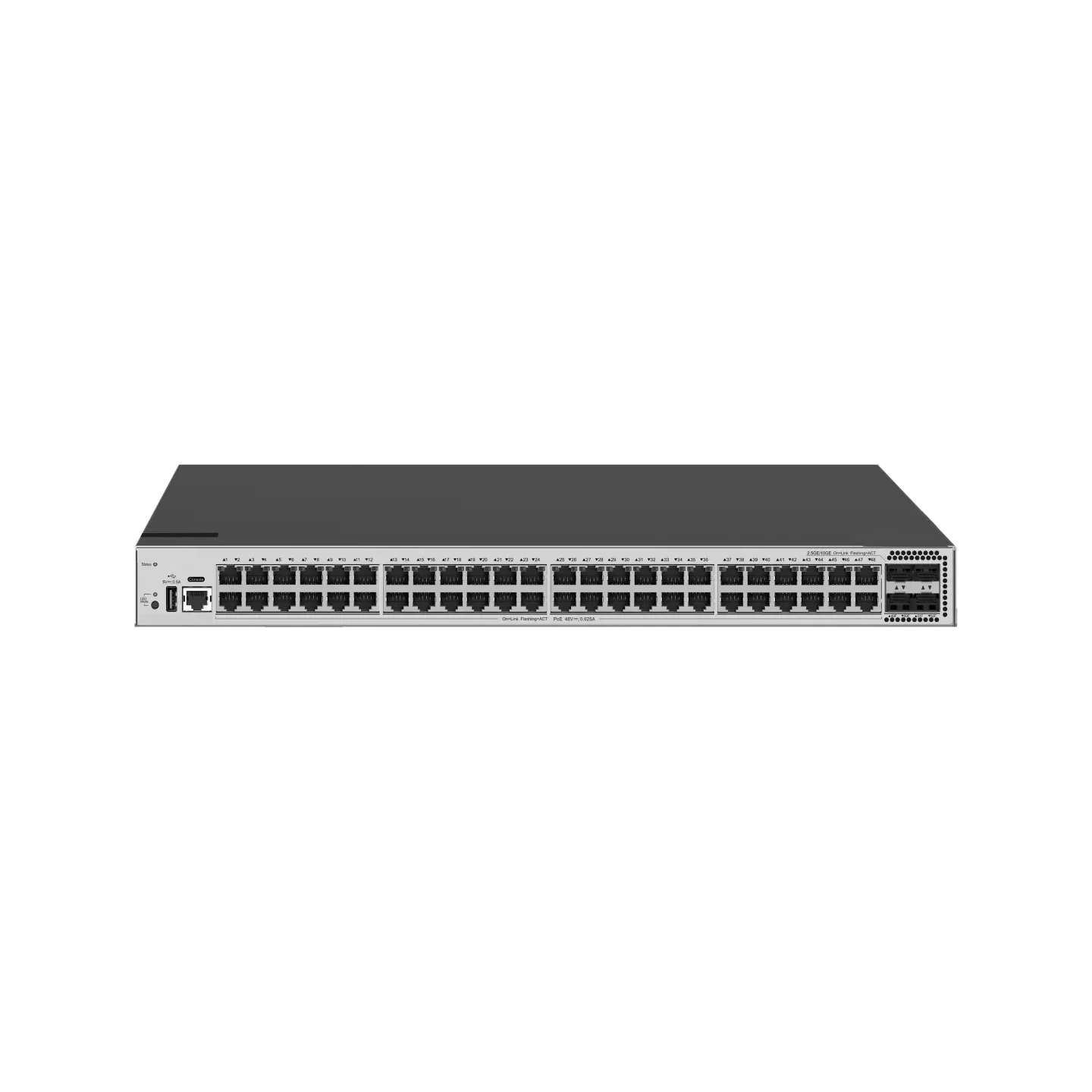 NSComm S5350-48GT4XS-P-E 48x1G (PoE+) & 4x10G SFP+ L3 PoE Switch