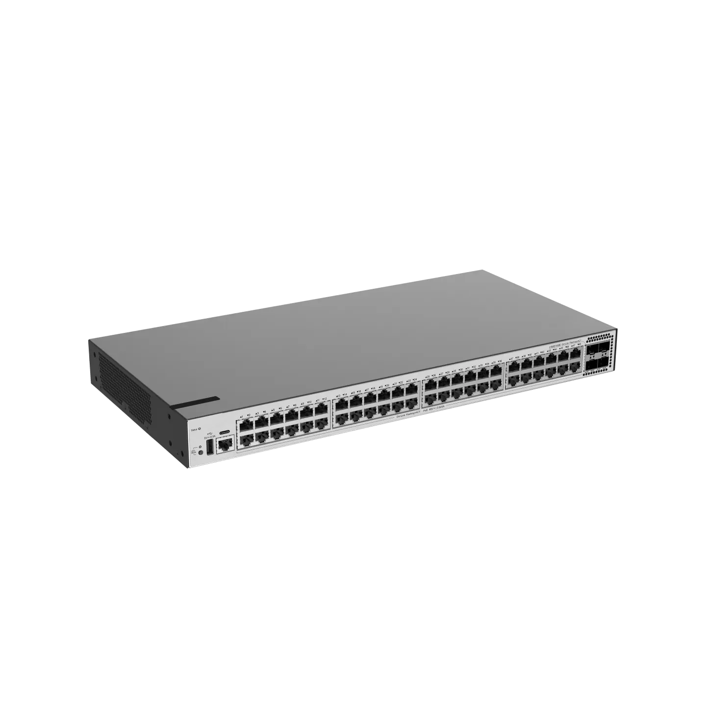NSComm S5350-48GT4XS-P-E 48x1G (PoE+) & 4x10G SFP+ L3 PoE Switch - Image 2