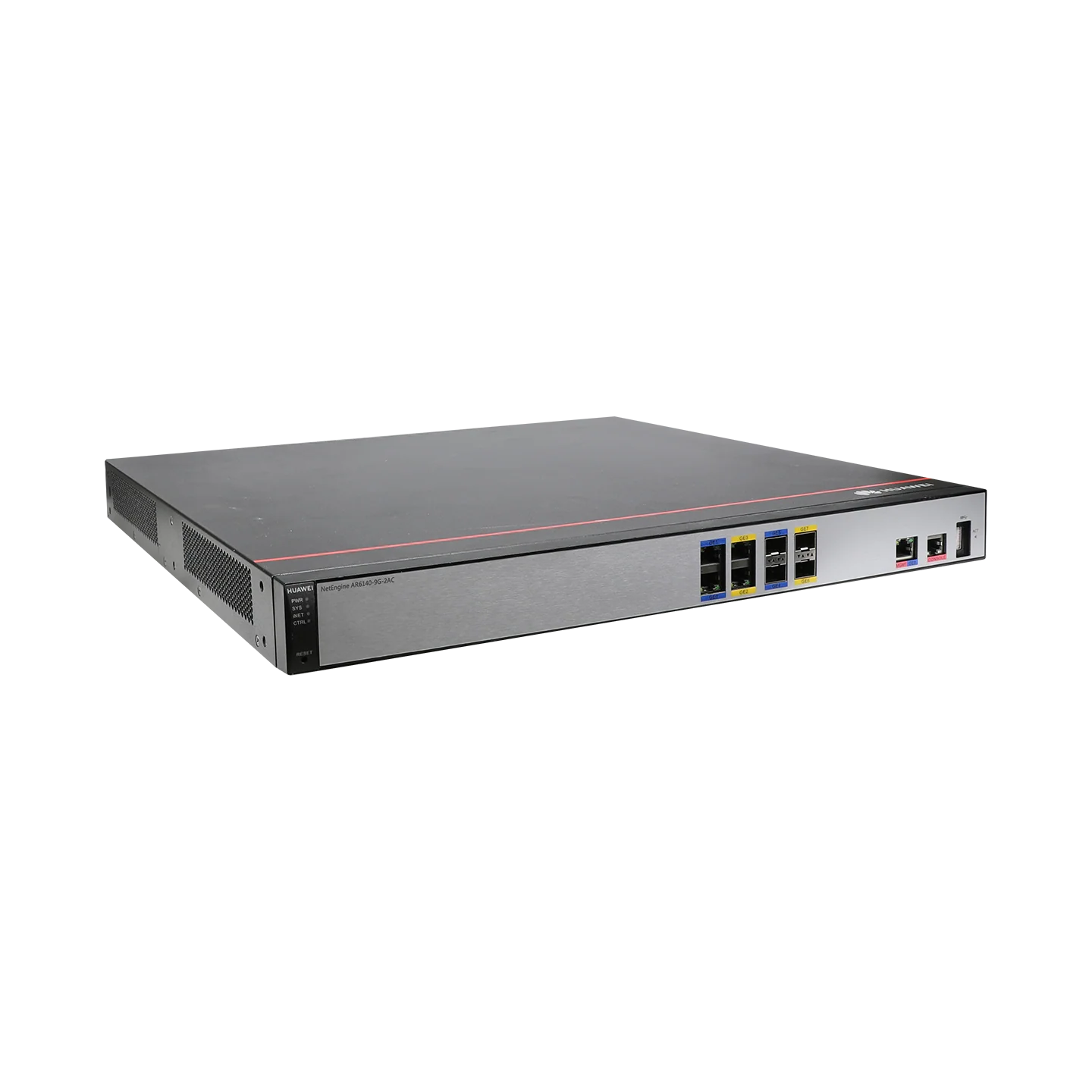 Huawei NetEngine AR6140-9G-2AC – 2 Gbps SRU-400H Router, 8×GE LAN