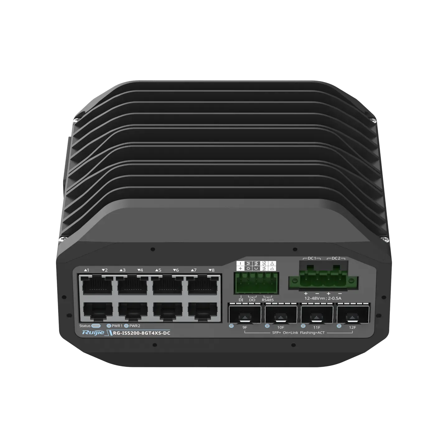 Ruijie RG-IS5200-8GT4XS-DC Industrial 8-Port Gigabit Switch 4×10G Uplinks - Image 3