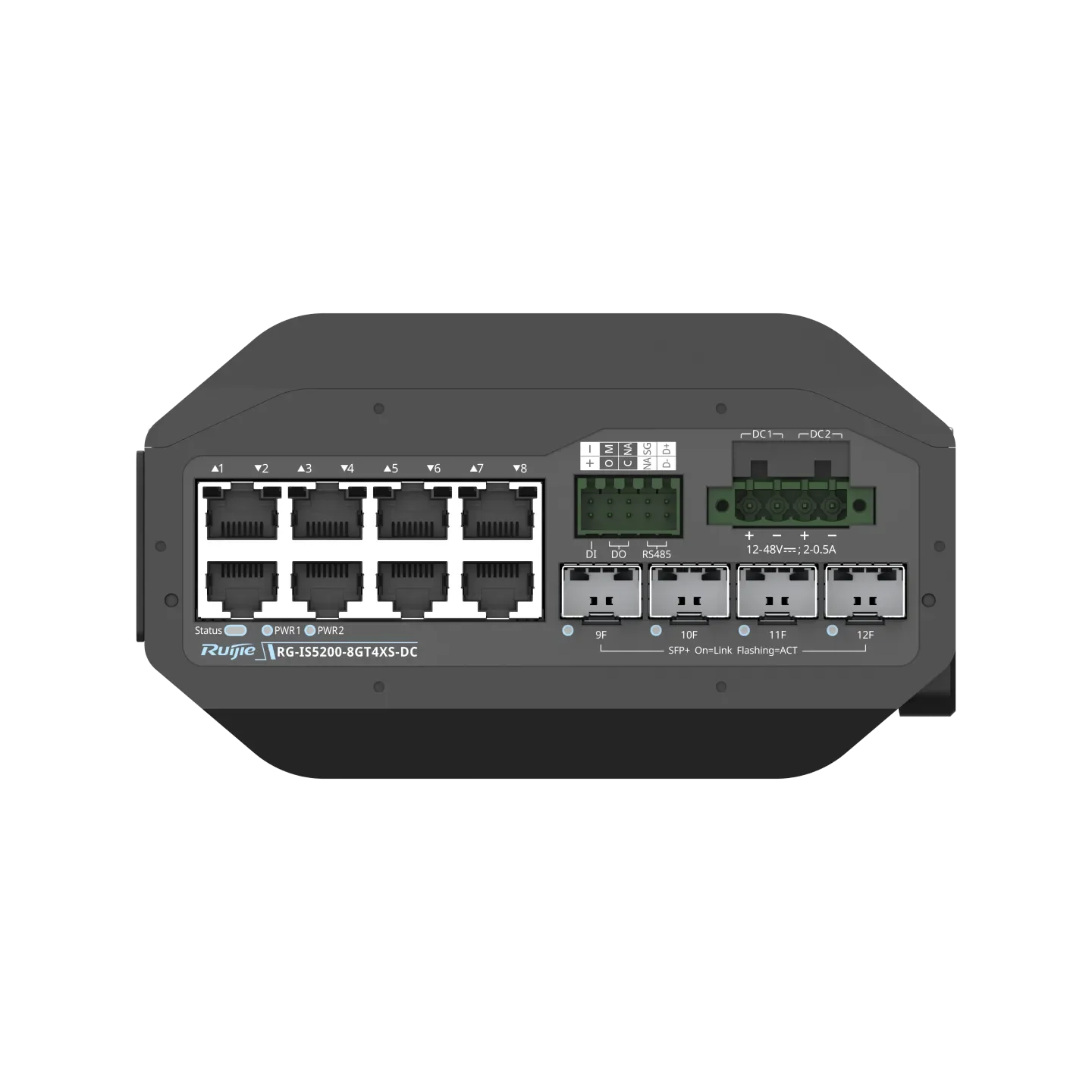 Ruijie RG-IS5200-8GT4XS-DC Industrial 8-Port Gigabit Switch 4×10G Uplinks - Image 4