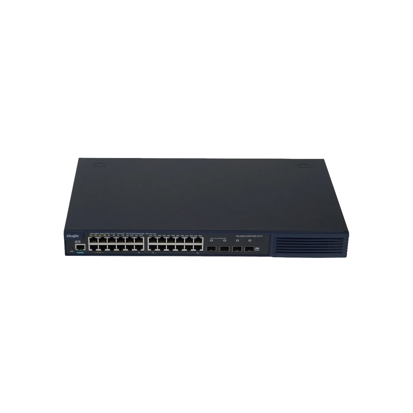 Ruijie RG-S2910-24GT4XS-UP-H 24×1G PoE+ & 4×10G SFP+ HPoE Switch