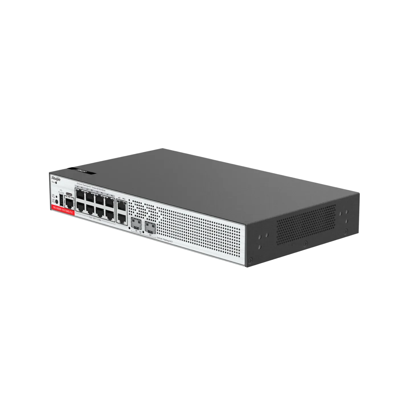 Ruijie RG-S5000-10GT2MS-P-E 10×1G PoE+ & 2×2.5G SFP Layer 2+ Switch - Image 3