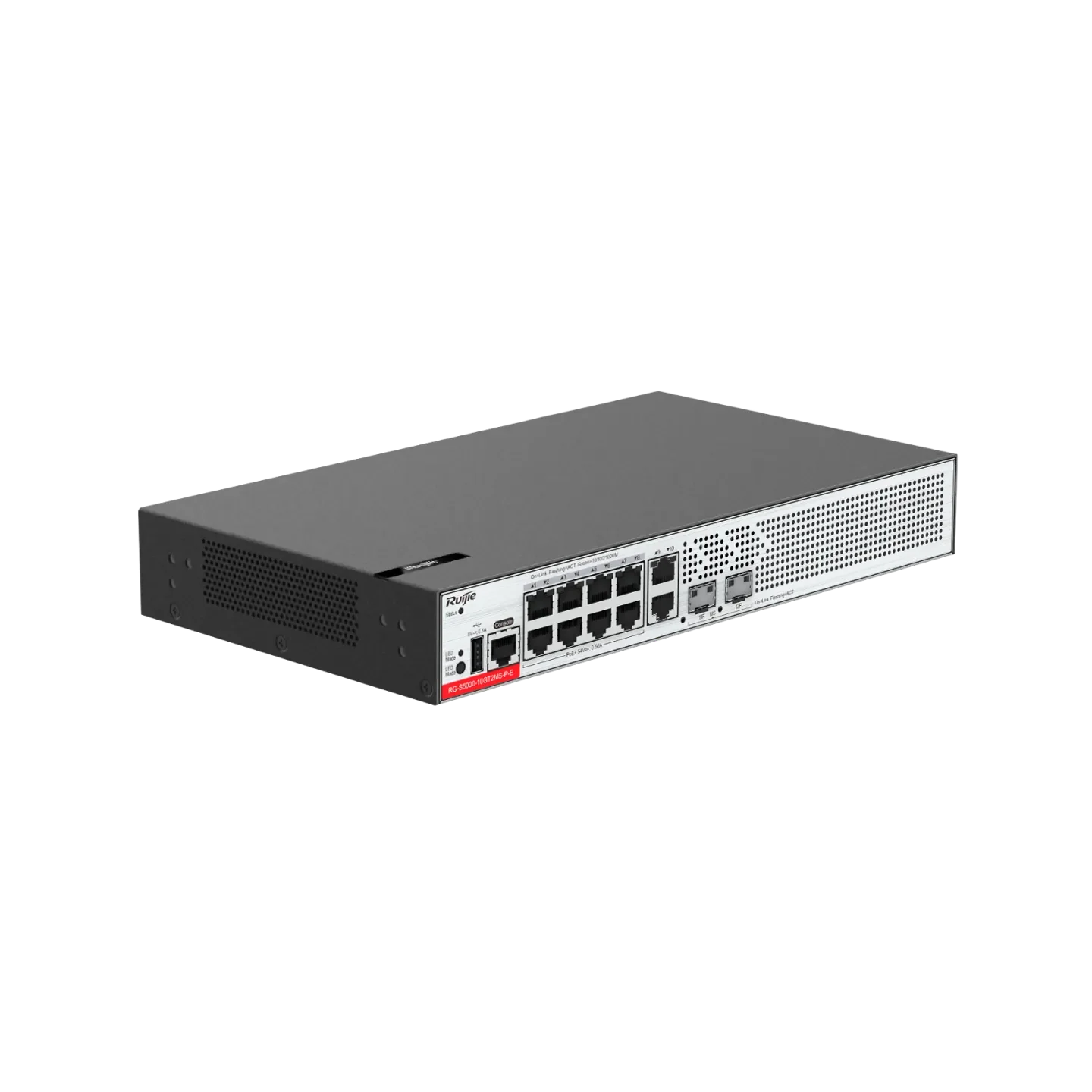 Ruijie RG-S5000-10GT2MS-P-E 10×1G PoE+ & 2×2.5G SFP Layer 2+ Switch - Image 4