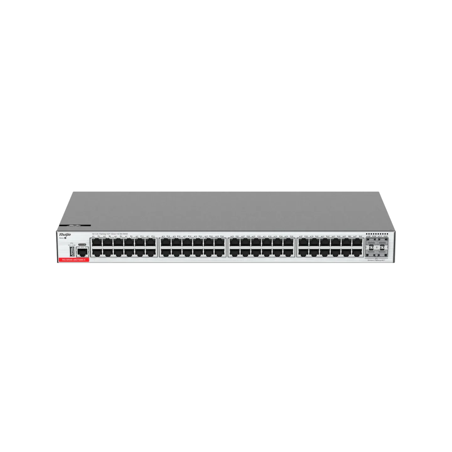 Ruijie RG-S5000-48GT4MS-E 48×1G & 4×2.5G SFP Layer 2+ Switch