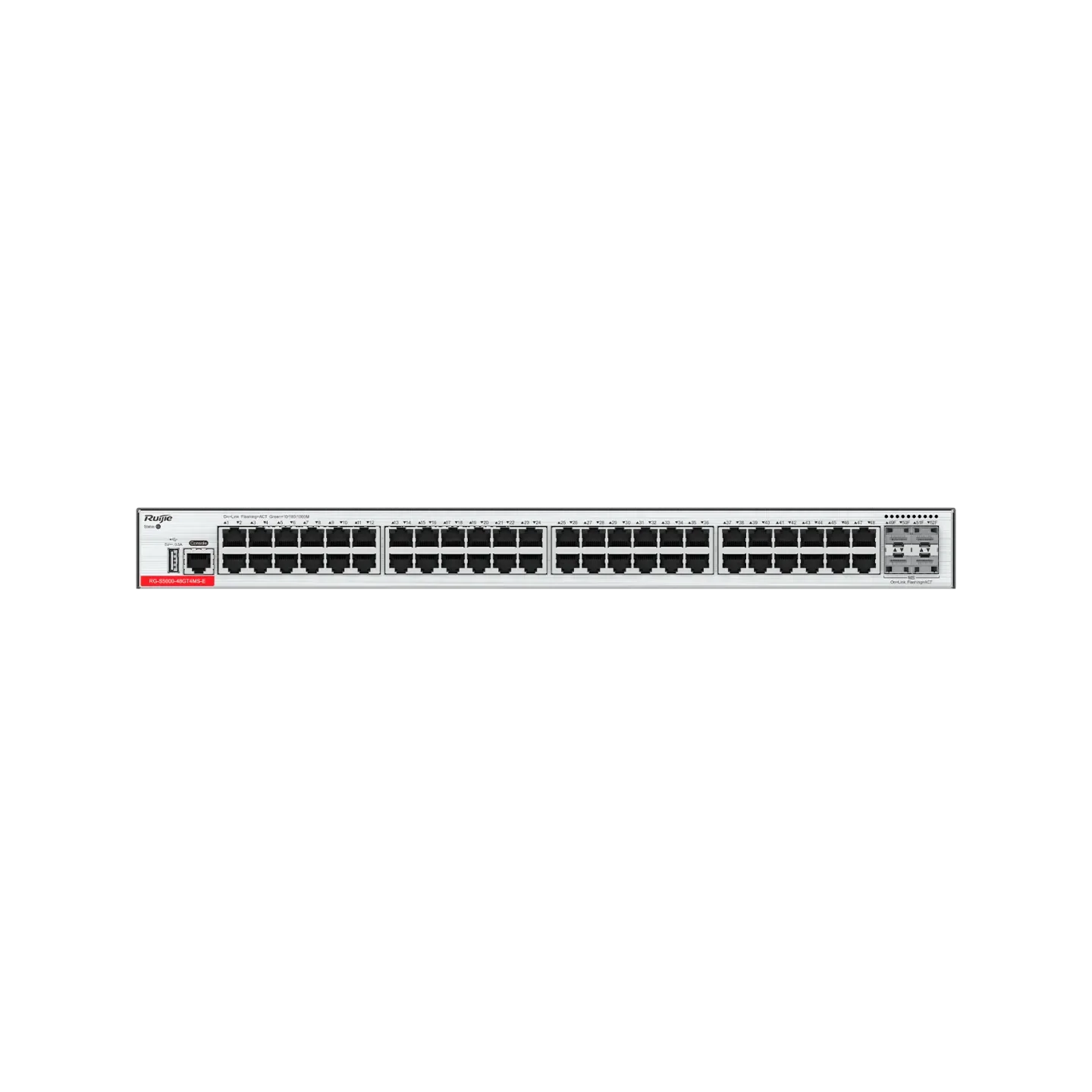 Ruijie RG-S5000-48GT4MS-E 48×1G & 4×2.5G SFP Layer 2+ Switch - Image 6