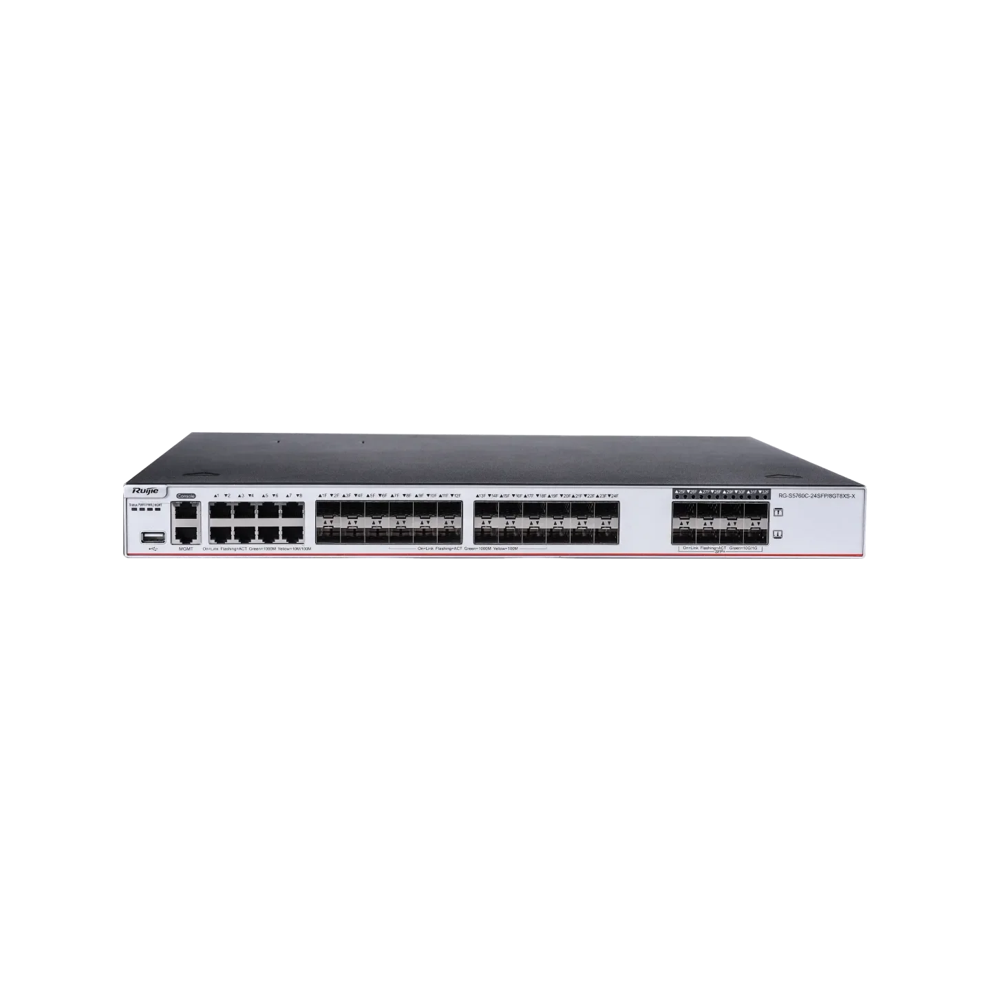 Ruijie RG-S5760C-24SFP/8GT8XS-X 24×SFP/8×GE + 8×10G SFP+ Switch - Image 3