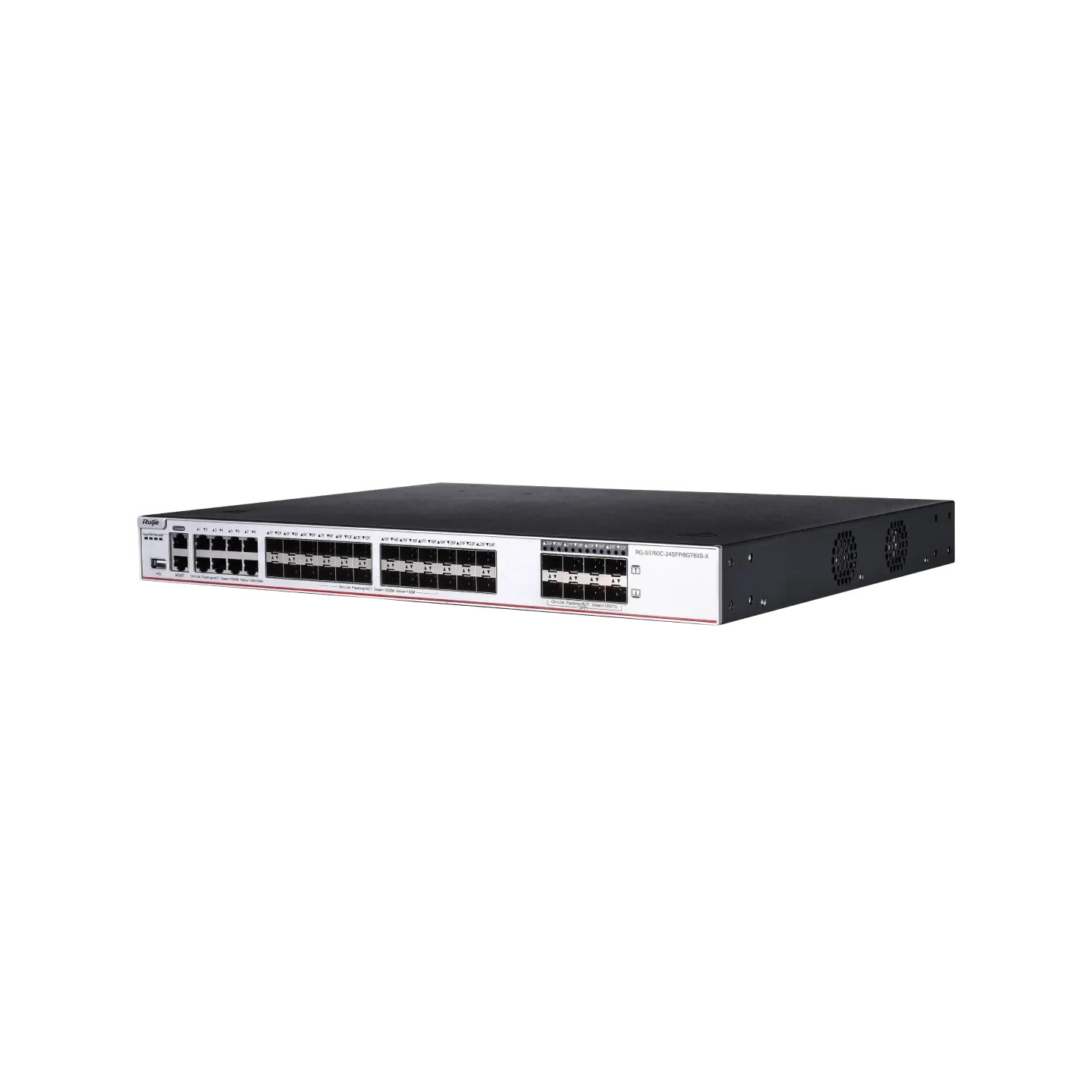 Ruijie RG-S5760C-24SFP/8GT8XS-X 24×SFP/8×GE + 8×10G SFP+ Switch - Image 4