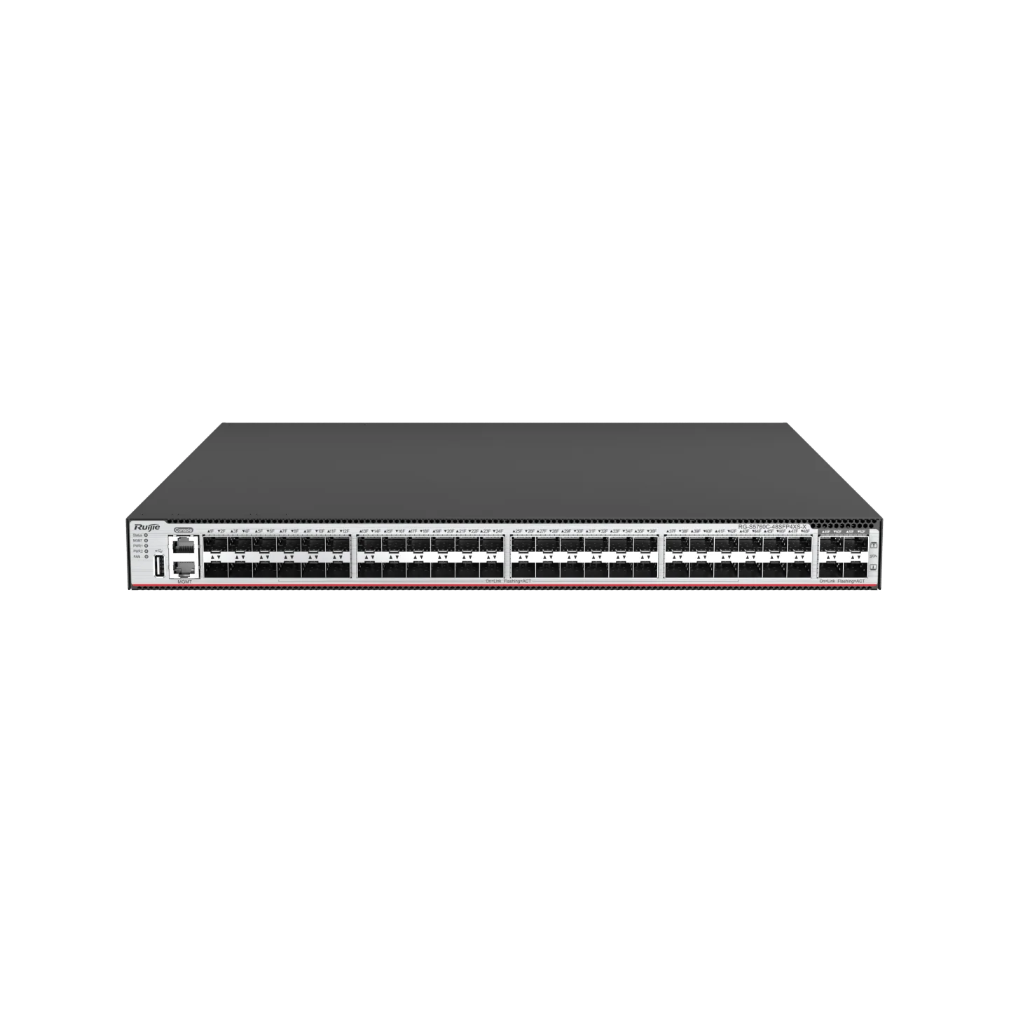Ruijie RG-S5760C-48SFP4XS-X 48×SFP & 4×10G SFP+ Switch - Image 2