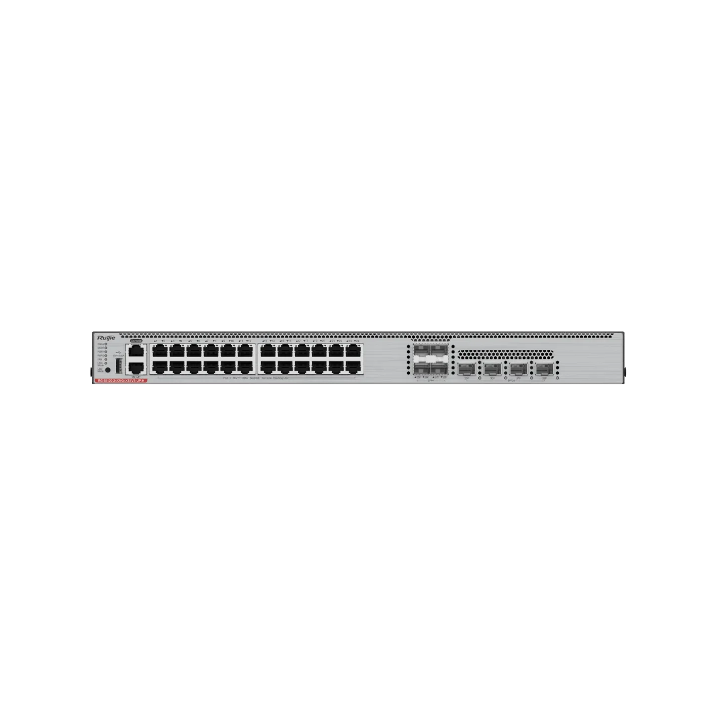 Ruijie RG-S6120-24XMG4XS4VS-UP-H 24×Multi-GE PoE++, 4×10G+4×25G - Image 5